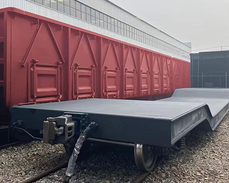 D11型凹底平车